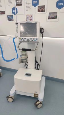 CE sertifikalı yoğun bakım ventilatörü ve kompresörlü Purple Horn yoğun bakım ve ameliyat için