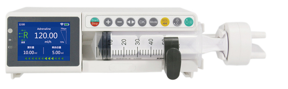 CE Icu Tıbbi Şırınga Pompası Çoklu alarmlar Düğme kolay kontrol