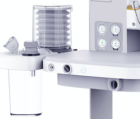 LCD Renkli Ekranlı O2 AIR Veteriner Anestezik Makinesi
