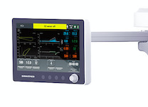 VEYA 10&quot; TFT LCD Renkli Dokunmatik Ekranlı Anestezi Makinesi Vantilatörü