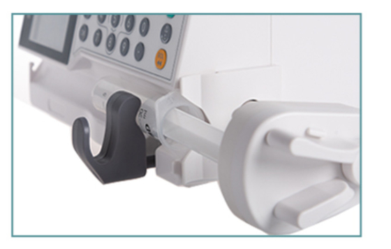 CE ISO 13485 Icu Tıbbi Şırınga Pompası Kompakt tasarım 1.5kg