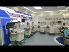 Kritik bakım için dokunmatik ekranlı solunum cihazı